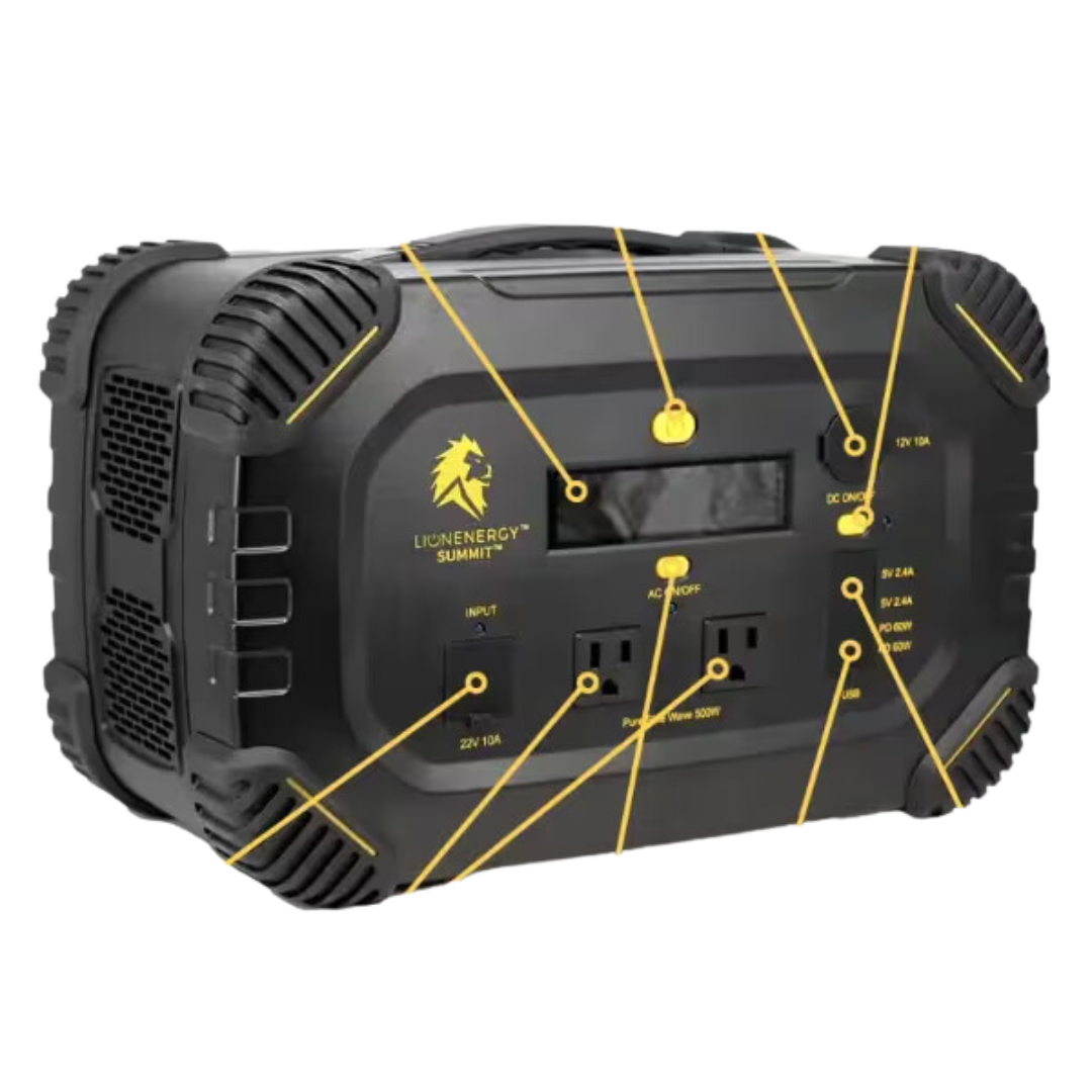 Lion Summit - 530W/665Wh Portable Generator Kit — Infinite Energy